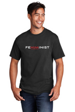 Load image into Gallery viewer, Men&#39;s FeHIMinist® Black Core Cotton, Short-Sleeve T-Shirt