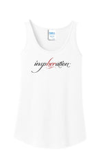 Load image into Gallery viewer, Women&#39;s White inspHERation™ Tank Top