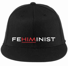 Load image into Gallery viewer, FeHIMinist® Embroidered Flexfit Flat Bill Fitted Baseball Hat