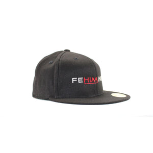 FeHIMinist® Embroidered Flexfit Flat Bill Fitted Baseball Hat
