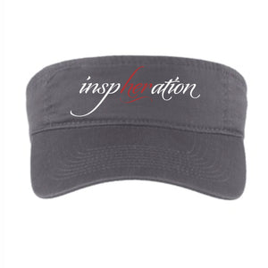 Women's InspHERation® Embroidered Adjustable Fashion Visor