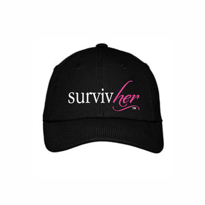 Black Women's survivHER™ Baseball Hat