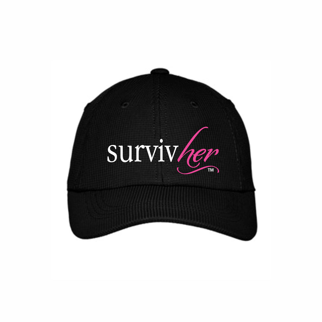Black Women's survivHER™ Baseball Hat